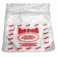 Deli saddle LDPE plastic bags A 